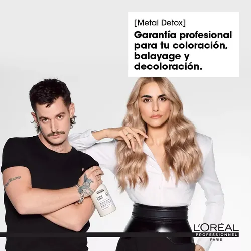 Mascara Protectora Anti Metal Detox Loreal Profesional 250ml