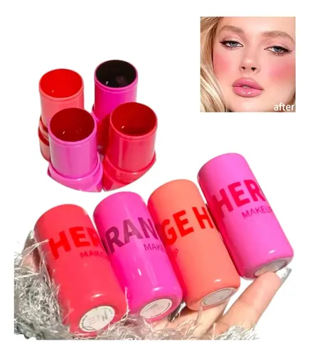 Rubor 3 En 1 Water Jelly Tint, Gelatina – Herorange Tono del maquillaje 01