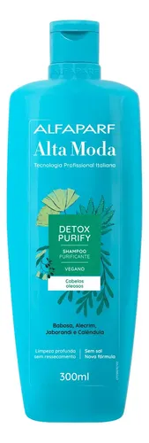 Balsamo Capilar Alta Moda Detox Purify X300ml