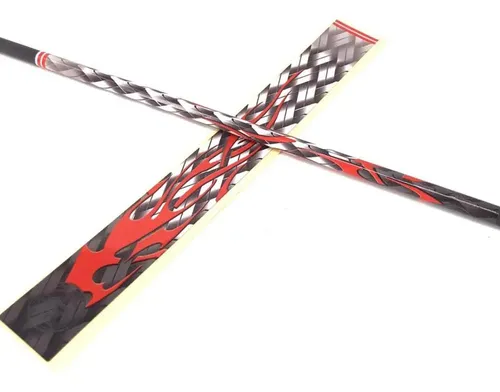 Vmm Arrow Sticker Wraps Cuadrícula Y Rojo