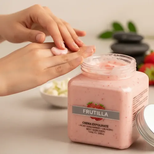 Crema Exfoliante Frutal Hidratante Y Renovadora X 2