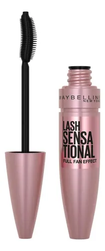 Máscara de pestañas Maybelline, impermeable, con efecto de abanico completo, color Eau Color 257, muy negra