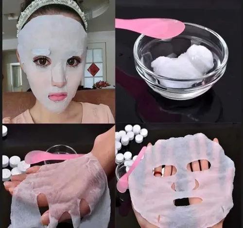 10 Mascarillas Faciales Comprimidas Pastillas