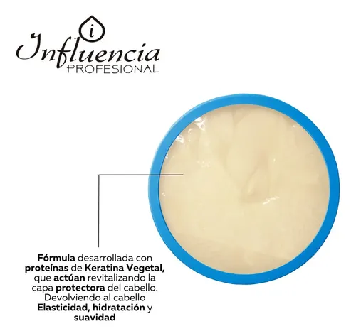 Mascara Baño De Crema Con Keratina Influencia Coalix 1000 Gr