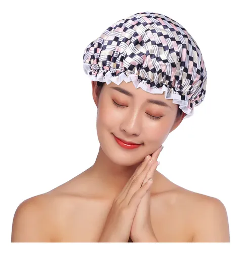 Gorros De Baño Impermeables Reutilizables Estampados 3 Pieza