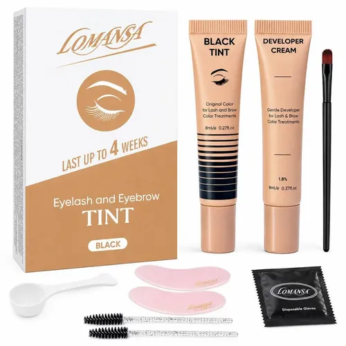 Lomansa Kit De Tinte Para Cejas Impermeable Y Profesional
