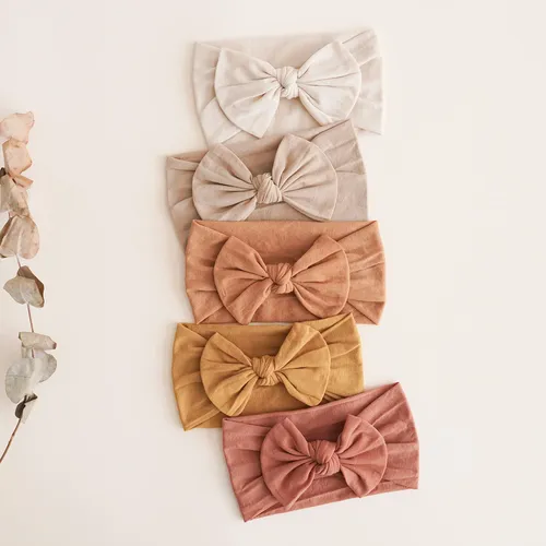 Prohouse 20 Piezas De Diademas De Nailon For Bebés, Bandas