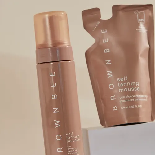 Autobronceador Air Tanning Mousse Brown Bee Refil 150ml