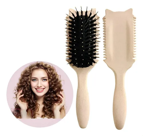 Para Bounce Curl Brush, Define El Estilo Rizado Con Un Peine