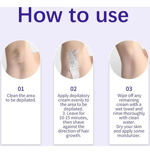 Crema Suave Para Eliminación De Vello Corporal Genérico