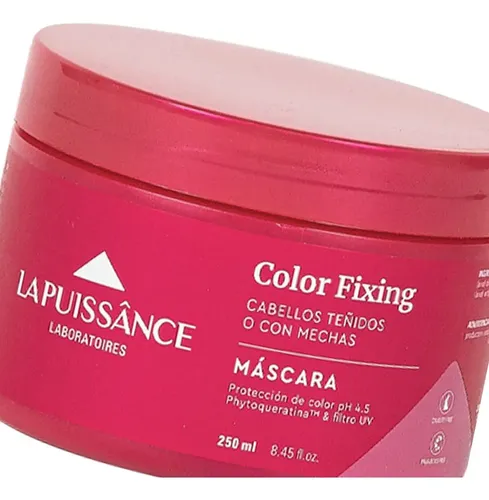 La Puissance Fijador De Color Máscara Cabello Teñido X 250ml