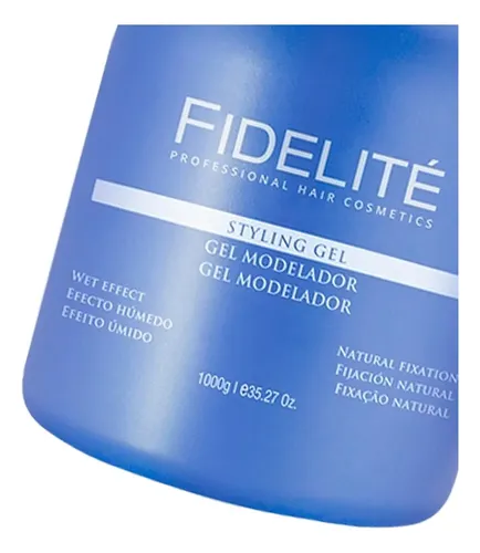 Gel Modelador Fijación Natural Fidelité Efecto Húmedo 1000gr