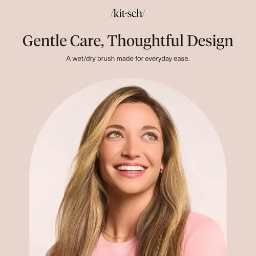 Cepillo Kitsch Terracota Desenredante Para Cabello Húmedo Y