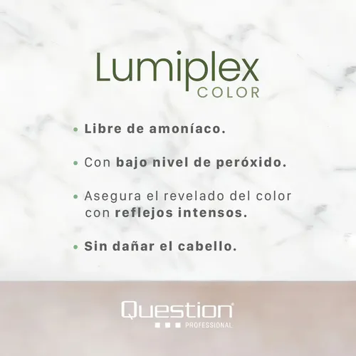 Emulsión Activadora en Crema Question Lumiplex de 3 Volúmenes y 900ml