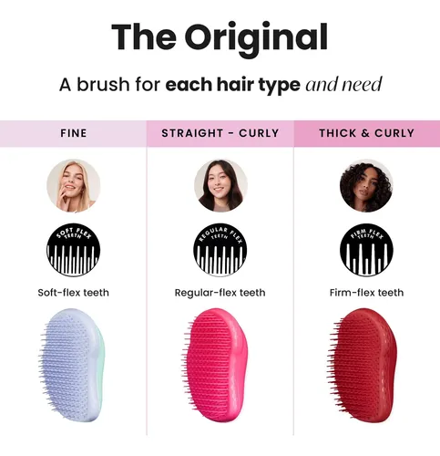 Cepillo Para Cabello Tangle Teezer Fine & Fragile Violeta