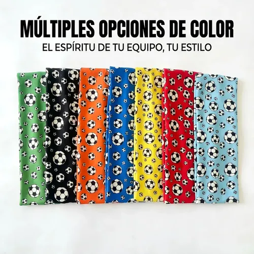 ..8 Cintas For El Pelo De Fútbol, Suaves Y Transpirables 8 + S