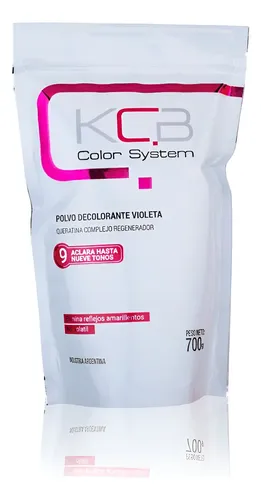 Polvo Decolorante Violeta Kcb Color System 700g