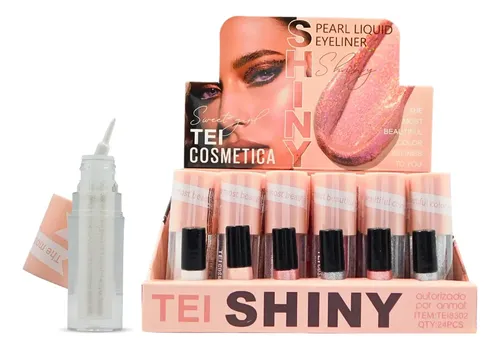 Delineador Liquido Glitter Shiny Sweet Girl Tei
