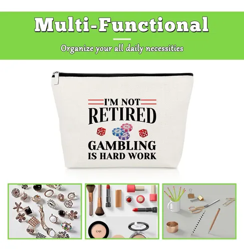 Bolsa De Maquillaje Gevody Gambler Gifts Para Mujer Amante D