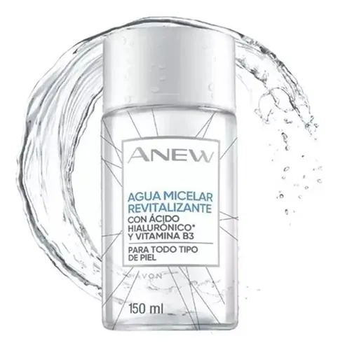 Avon Anew Agua Micelar Revitalizante Con Acido Hialurónico