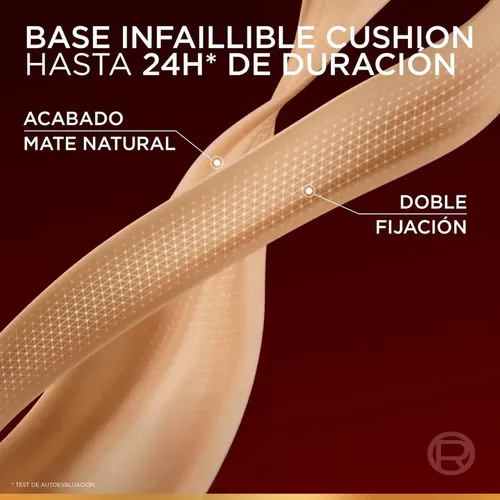 Base de maquillaje infallible Cushion Neutral 100 L’oréal Paris