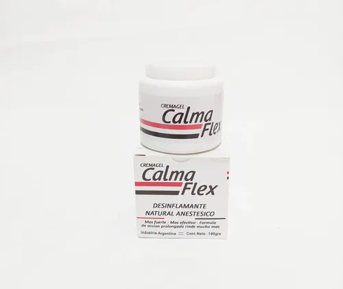 Crema Gel Calma Flex Desinflamante Natural Anestésico Kit X3