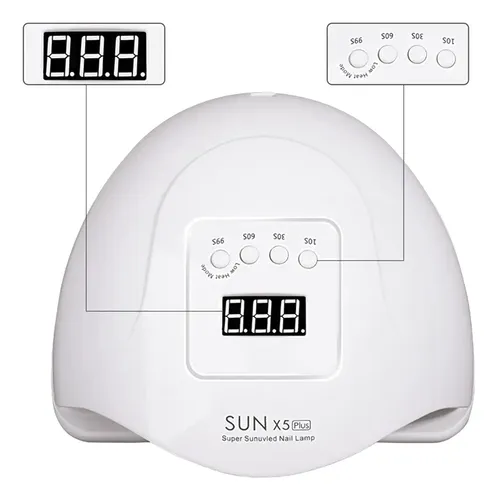 Kit Manicura Semipermanente Cabina Uv Led 80w Uñas Completo