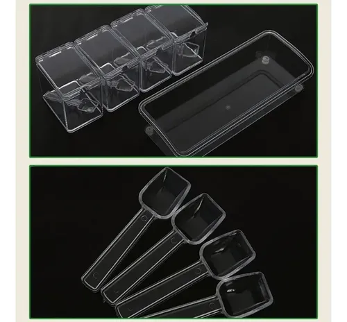 Jsjx Hxy M`, Juego De Tarros De Condimentos Cuatro En Una