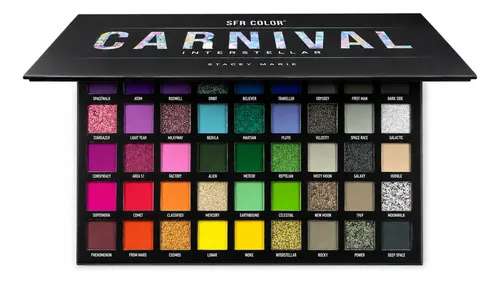 Paleta De Sombras Interstellar Carnival 5 Sfr Color