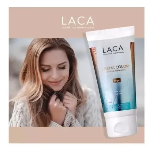 Crema Laca Color con Ácido Hialurónico Rostro Hidratación 70mL