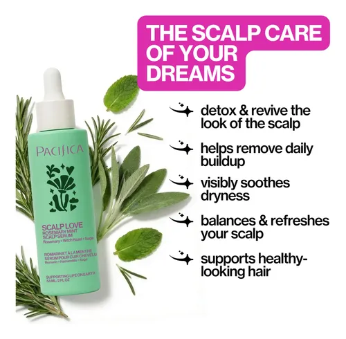 Suero Capilar Pacifica Scalp Love Romero Menta 59ml