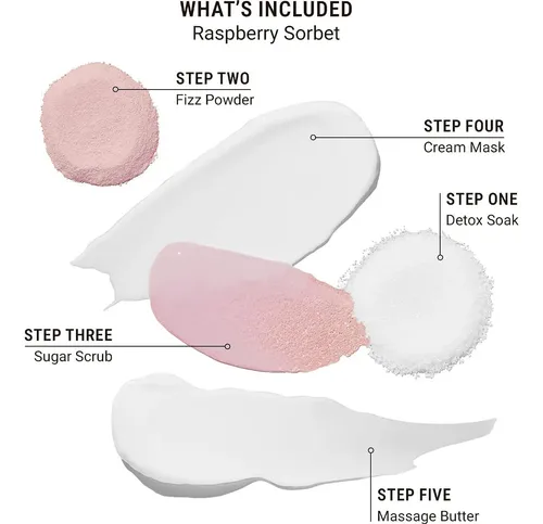 Voesh Pedicura En Caja O2 Fizz 2 Pack Raspberry Sorbet