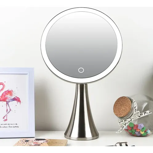 Espejo De Maquillaje Surdy De 9 Luces Con Aumento Dual De 5x