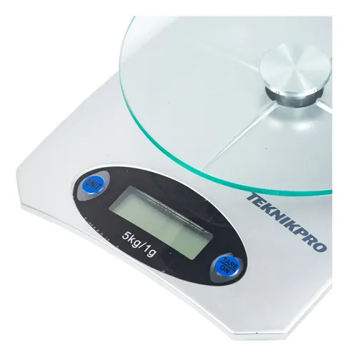 Balanza Digital Peluqueria Profesional Scale Teknikpro Color Gris
