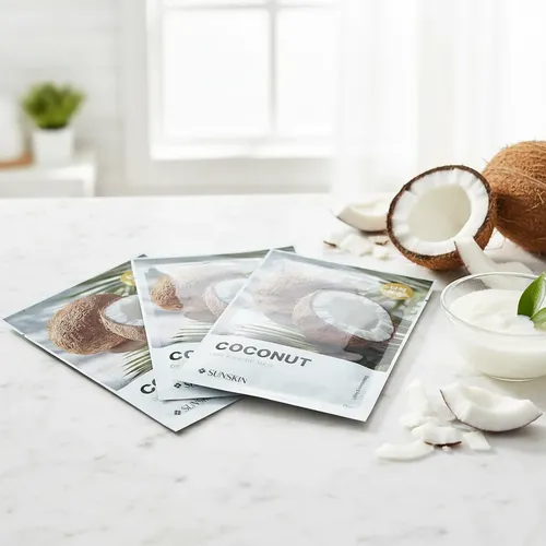 Mascarilla Facial Coreana Reafirma E Hidrata Coco Sunskin X1