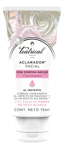 Teatrical Crema Aclaradora Facial X 75 Ml