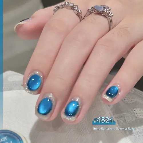 Gel Cat Eye Gaoy Ocean Whisper: 6 Esmaltes Magnéticos Con