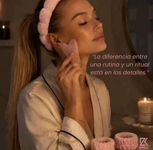 Combo Masajeador Facial Piedra Jade + Gua Sha + Regalo