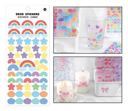 Pegatinas Brillantes Metálicas, Bonitas Pegatinas Arco Www
