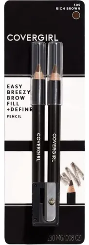 Lápices Para Cejas Covergirl Marrón Intenso Pack 4