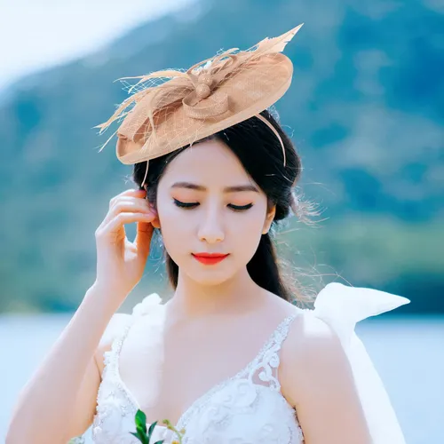 1 Diadema Con Velo Para El Pelo, Accesorio Para Fiestas