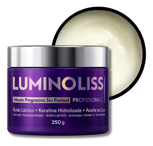 Kit Alisado Sin Formol Luminoliss 1000g + Mascara Nutritiva Post Karseell 500g Coco Keratina Hidrolizada – Cabellos Lacios Suaves y Brillosos