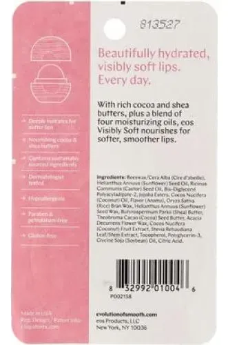 Bálsamo Eos Leche De Coco 11×0.25 Oz