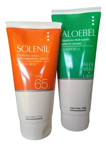 Kit Protector Solar Solenil Fps65 + Aloebel Postsolar