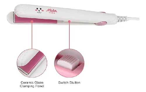 Planchita De Pelo Mini Ceramica Viaje Portatil Plancha