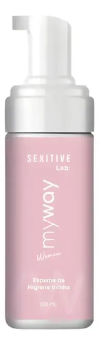 Espuma Higiene Intima Hialuronico Láctico Vegano Sexitive