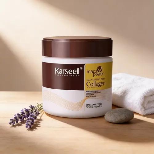 Máscara Capilar Karseell Collagen 500g Reconstrucción Premiu