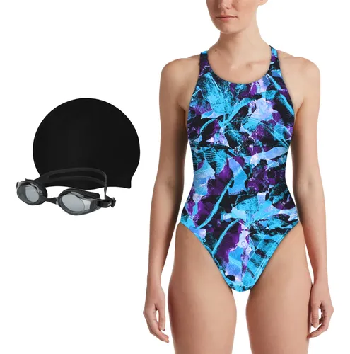 Combo Natacion Malla + Gorro + Antiparra Cloro Resist Safit
