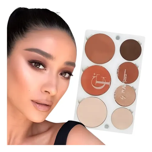 Paleta Sombras De Día Rostro Ojos By Cinthia Day Palette Ap