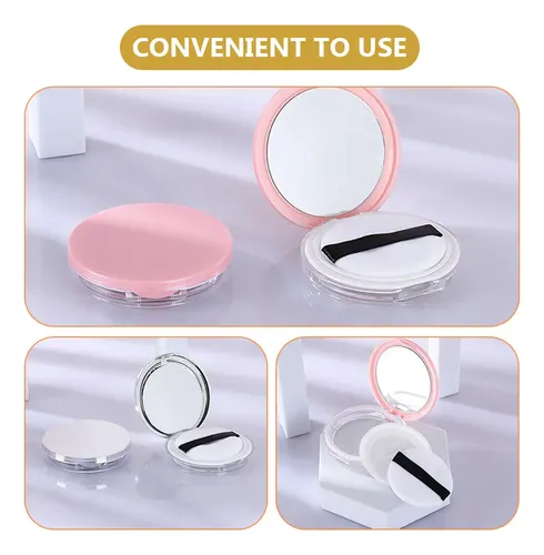 2 Estuches Con Soporte Para Esponjas De Maquillaje